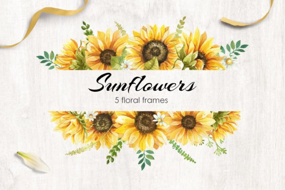 Evaluating Sunflowers Frames Watercolor for Professional Design Workflows