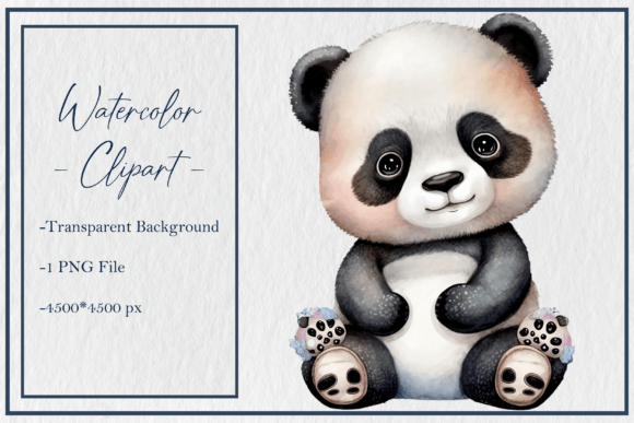 Integrating Watercolor Cute Panda Clipart Png Sub 2 into Your Creative Workflow