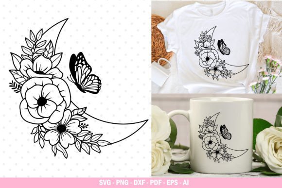 Moon Floral Svg and Flowers Moon Svg Design: A Practical Guide for Creators