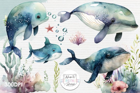 Under the Sea Watercolor Cliparts: A Practical Guide to Quality and Usage