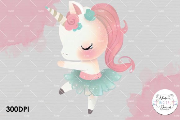 Unlocking Creativity with Ballerina Unicorn Watercolor Clipart